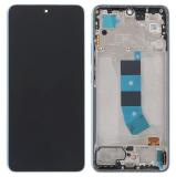 TOUCH DIGITIZER + DISPLAY AMOLED COMPLETE + FRAME FOR XIAOMI REDMI NOTE 13 4G (23129RAA4G 23124RA7EO) ICE BLUE ORIGINAL (SERVICE PACK)