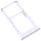 DUAL SIM CARD TRAY FOR MOTOROLA MOTO G52 (XT2221) PORCELAIN WHITE