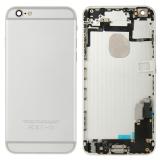 BACK HOUSING WITH PARTS FOR IPHONE 6 PLUS 5.5 WHITE ORIGINAL