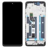 TOUCH DIGITIZER + DISPLAY LCD COMPLETE WITH FRAME FOR MOTOROLA MOTO G05 (XT2523-2) BLACK ORIGINAL