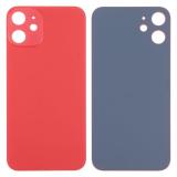 BACK HOUSING OF GLASS (BIG HOLE) FOR APPLE IPHONE 12 6.1 RED