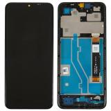TOUCH DIGITIZER + DISPLAY LCD COMPLETE + FRAME FOR TCL 30 SE (6165H 6156H1 6165A 6165A1) / TCL 30E (6127A 6127i) / TCL 305 (6102D) / TCL 306 (6102H) BLACK ORIGINAL