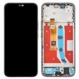 TOUCH DIGITIZER + DISPLAY OLED COMPLETE + FRAME FOR HONOR 400 LITE (ABR-NX1 ABR-N31C1) VELVET GREY ORIGINAL