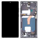 TOUCH DIGITIZER + DISPLAY AMOLED COMPLETE + FRAME FOR SAMSUNG GALAXY S22 ULTRA 5G S908U PHANTOM BLACK OEM (US VERSION)