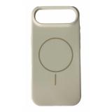 PHONE CASE LIQUID SILICONE + MAGNETIC FOR APPLE IPHONE AIR WHITE