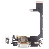 ORIGINAL CHARGING PORT FLEX CABLE + SMALL BOARD FOR APPLE IPHONE 11 PRO 5.8 SILVER