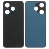 ORIGINAL BACK HOUSING (CN VERSION) FOR XIAOMI REDMI 13 (2404ARN45A 24040RN64Y) MIDNIGHT BLACK (NO CE LOGO)