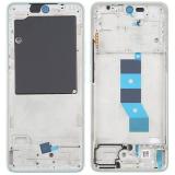 CENTRAL HOUSING A FOR XIAOMI REDMI NOTE 14 5G (24094RAD4G) CORAL GREEN ORIGINAL