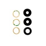 SET OF 3 PCS GLASS LENS REPLACEMENT OF CAMERA FOR SAMSUNG GALAXY A13 5G A136U A136B