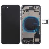 BACK HOUSING WITH PARTS FOR APPLE IPHONE 8G 4.7 BLACK