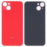 BACK HOUSING OF GLASS (BIG HOLE) FOR APPLE IPHONE 14 PLUS 6.7 RED