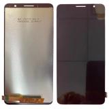 DISPLAY LCD + TOUCH DIGITIZER DISPLAY COMPLETE WITHOUT FRAME FOR TCL 501 (T433D T433E) BLACK ORIGINAL