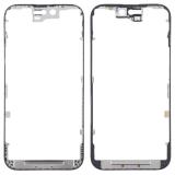 LCD FRONT FRAME BEZEL BRACKET REPLACEMENT FOR APPLE IPHONE 15 6.1 BLACK