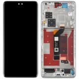 TOUCH DIGITIZER + DISPLAY OLED COMPLETE + FRAME FOR HONOR 200 PRO 5G (ELP-AN00 ELP-NX9) OCEAN CYAN ORIGINAL