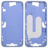 CENTRAL HOUSING A FOR APPLE IPHONE 16 PLUS 6.7 ULTRAMARINE / BLUE OEM (WITHOUT CAMERA BUTTON + CABLE)