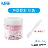 MAANT DR-02 THERMAL CONDUCTIVE SILICON MUD FOR ANDROID SERIE RAPID COOLING CONDUCTION AND STABLE PERFORMANCE 20G PINK