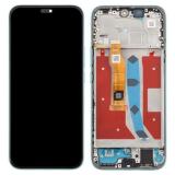TOUCH DIGITIZER + DISPLAY OLED COMPLETE + FRAME FOR HONOR 400 LITE (ABR-NX1 ABR-N31C1) MARRS GREEN ORIGINAL