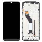 TOUCH DIGITIZER + DISPLAY LCD COMPLETE WITH FRAME FOR XIAOMI REDMI 14C (2411DRN47C 2409BRN2CY) / POCO C75 (2410FPCC5G) BLACK ORIGINAL (SERVICE PACK)