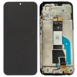 TOUCH DIGITIZER + DISPLAY LCD COMPLETE WITH FRAME FOR XIAOMI REDMI 15C 5G (2508CRN2BC) BLACK ORIGINAL (GLOBAL VERSION)