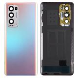 ORIGINAL BACK HOUSING (CN VERSION) FOR OPPO FIND X3 NEO (CPH2207) GALACTIC SILVER (NO CE LOGO)