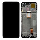 TOUCH DIGITIZER + DISPLAY LCD COMPLETE + FRAME FOR HONOR X6A (WDY-LX1) BLACK ORIGINAL