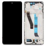 TOUCH DIGITIZER + DISPLAY AMOLED COMPLETE + FRAME FOR XIAOMI REDMI NOTE 15 5G (25098RA98G 25096RA9BG) MIST PURPLE ORIGINAL (SERVICE PACK)