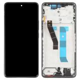 TOUCH DIGITIZER + DISPLAY AMOLED COMPLETE + FRAME FOR XIAOMI REDMI NOTE 15 4G (2510DRA23E 2510DRA23G) BLACK ORIGINAL (SERVICE PACK)