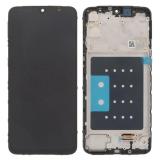 TOUCH DIGITIZER + DISPLAY OLED COMPLETE + FRAME FOR SAMSUNG GALAXY A16 5G A166P BLUE BLACK OEM