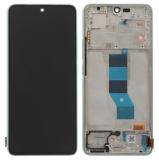 TOUCH DIGITIZER + DISPLAY AMOLED COMPLETE + FRAME FOR XIAOMI REDMI NOTE 14 5G (24094RAD4G) CORAL GREEN ORIGINAL (SERVICE PACK)