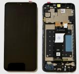 TOUCH DIGITIZER + DISPLAY LCD COMPLETE WITH FRAME FOR SAMSUNG GALAXY A05s A057F BLACK