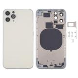 BACK HOUSING FOR APPLE IPHONE 11 PRO MAX 6.5 SILVER OEM