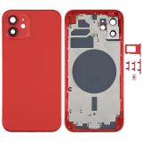 BACK HOUSING FOR APPLE IPHONE 12 6.1 RED OEM