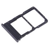 DUAL SIM CARD TRAY FOR HONOR X8A (CRT-LX1 CRT-LX2 CRT-LX3) / HONOR 90 LITE 5G (CRT-NX1) MIDNIGHT BLACK