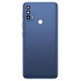 ORIGINAL BACK HOUSING FOR MOTOROLA MOTO E30 (XT2158-6 XT2159-2) DIGITAL BLUE