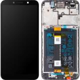 DISPLAY LCD + TOUCH DIGITIZER DISPLAY COMPLETE + FRAME + BATTERY FOR HUAWEI HONOR 9S / Y5P DRA-LX9 BLACK ORIGINAL