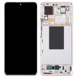 TOUCH DIGITIZER + DISPLAY OLED COMPLETE + FRAME FOR XIAOMI 12 PRO (2201122C 2201122G) PURPLE ORIGINAL（SERVICE PACK）