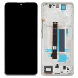 TOUCH DIGITIZER + DISPLAY AMOLED COMPLETE + FRAME FOR XIAOMI REDMI NOTE 13 PRO+ 5G (23090RA98C 23090RA98G 23090RA98I) MOONLIGHT WHITE ORIGINAL (SERVICE PACK)