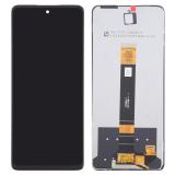 TOUCH DIGITIZER + DISPLAY LCD COMPLETE WITHOUT FRAME FOR TCL 50 NXTPAPER 5G (T702D) / TCL 50 PRO NXTPAPER 5G (T803E T803D) BLACK ORIGINAL (FROSTED)