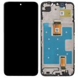 TOUCH DIGITIZER + DISPLAY LCD COMPLETE WITH FRAME FOR HONOR X6B (JDY-LX1 JDY-LX2) BLACK ORIGINAL