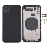 BACK HOUSING FOR APPLE IPHONE 11 6.1 BLACK OEM