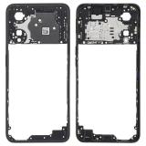 CENTRAL HOUSING B FOR OPPO A78 5G (CPH2483 CPH2495) GLOWING BLACK ORIGINAL