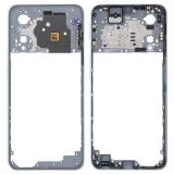 CENTRAL HOUSING B FOR OPPO A78 5G (CPH2483 CPH2495) GLOWING BLUE ORIGINAL