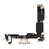 ORIGINAL CHARGING PORT FLEX CABLE FOR APPLE IPHONE 15 PLUS 6.7 PINK