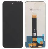 TOUCH DIGITIZER + DISPLAY LCD COMPLETE WITHOUT FRAME FOR TCL 60R 5G (T519H) BLACK ORIGINAL NEW