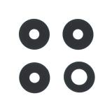 SET OF 4 PCS GLASS LENS REPLACEMENT OF CAMERA FOR XIAOMI 14T PRO (2407FPN8EG)