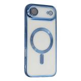 PHONE CASE ELECTROPLASTY + LENS PROTECTION + MAGNETIC FOR APPLE IPHONE 17 AIR BLUE