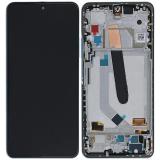 TOUCH DIGITIZER + DISPLAY LCD COMPLETE + FRAME FOR XIAOMI POCO F3 (M2012K11AG) DEEP OCEAN BLUE ORIGINAL (SERVICE PACK)