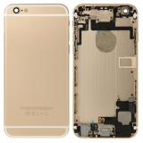 BACK HOUSING WITH PARTS FOR IPHONE 6 6G 4.7 GOLD ORIGINAL