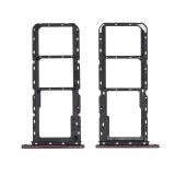 DUAL SIM CARD TRAY FOR SAMSUNG GALAXY A14 5G A146P DARK RED / PURPLE