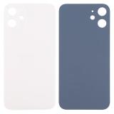 BACK HOUSING OF GLASS (BIG HOLE) FOR APPLE IPHONE 12 MINI 5.4 WHITE